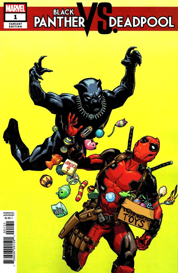 Black Panther Vs Deadpool (2018) #1 (of 5) Cully Hamner Cover