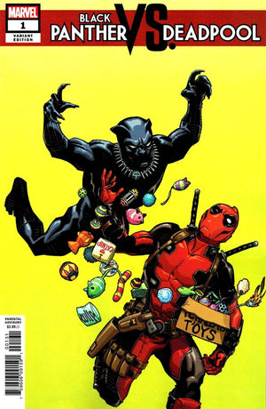Black Panther Vs Deadpool (2018) #1 (of 5) Cully Hamner Cover