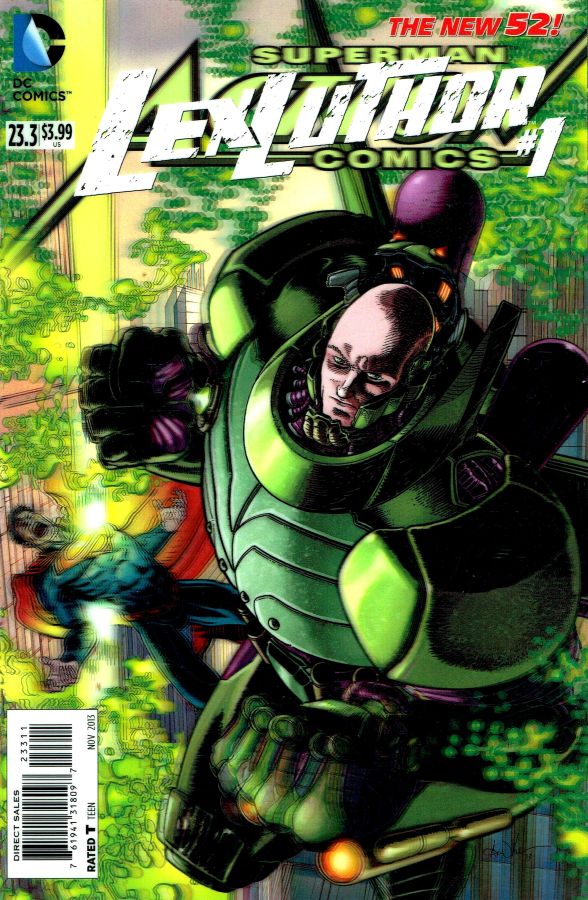 Action Comics (The New 52) #23.3: Lex Luthor 3D Cover