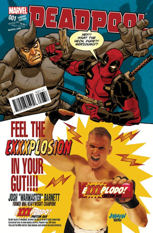 Deadpool (2015) #01 Dave Johnson Variant