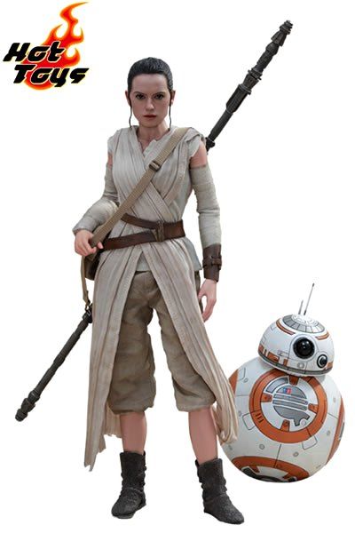 Star Wars Episode VII: The Force Awakens - Rey & BB-8 Sixth Scale Figure Set by Hot Toys