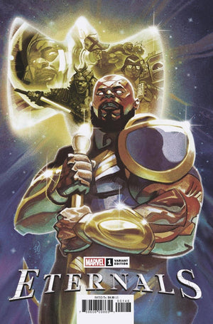Eternals (2021) #01 Mike Del Mundo Cover