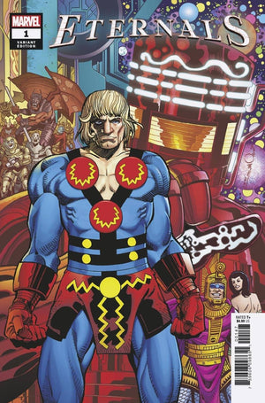 Eternals (2021) #01 Walt Simonson Cover
