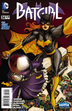 Batgirl (The New 52) #34 DCU Selfie Cover