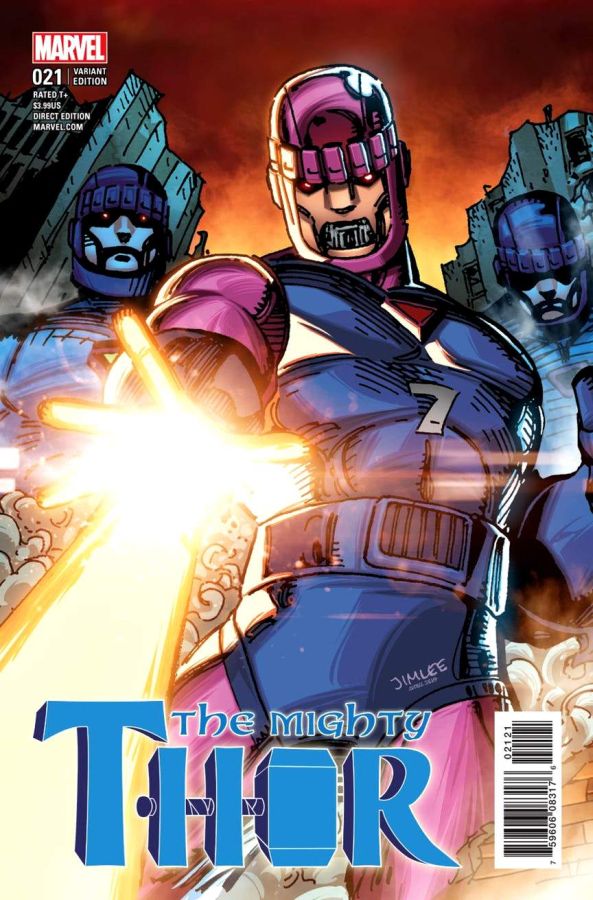 Mighty Thor (2015) #21 X-Men Card Variant
