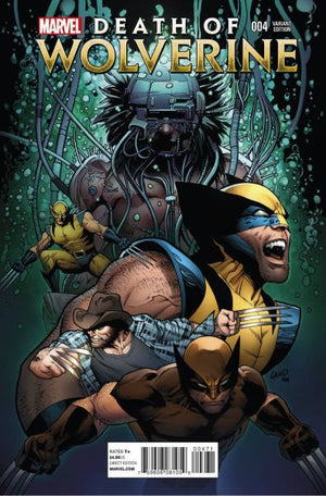 Death of Wolverine (2014) #4 (of 4) Greg Land Variant
