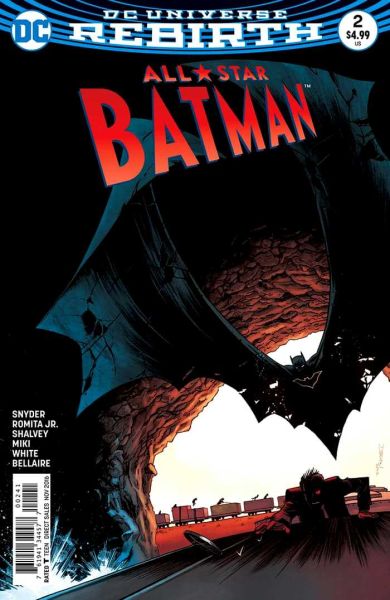 All-Star Batman (DC Universe Rebirth) #2 Declan Shalvey Cover