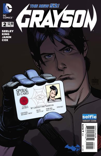 Grayson (The New 52) #02 DCU Selfie Variant