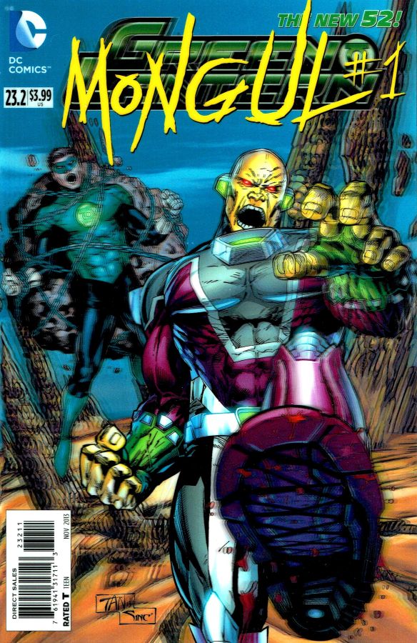 Green Lantern (The New 52) #23.2: Mongul 3D Cover