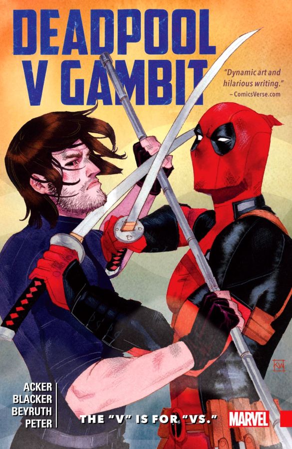 Deadpool V Gambit (2016): The "V" is for "Vs"