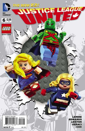 Justice League United (The New 52) #06 Lego Variant
