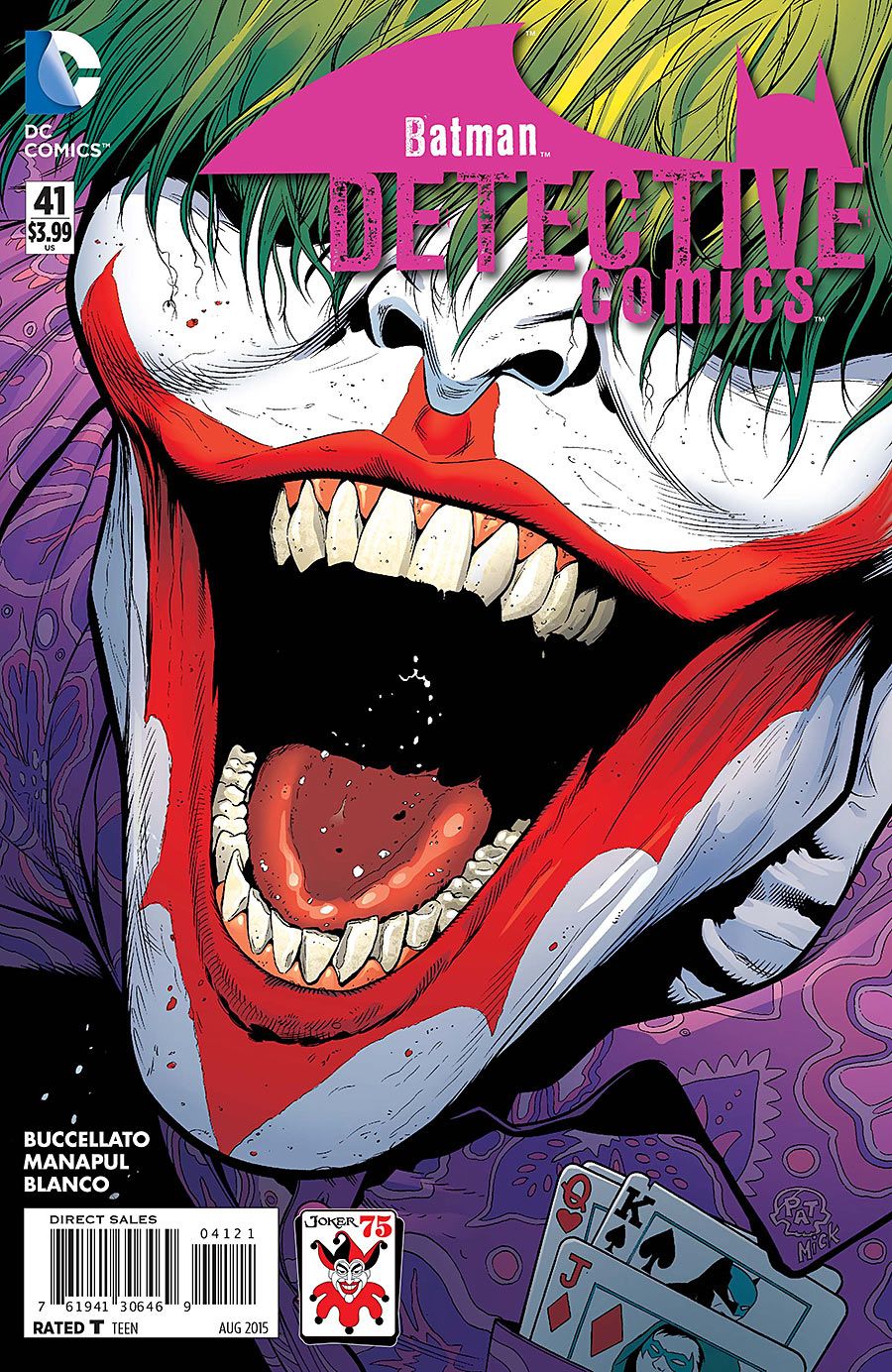 Detective Comics (The New 52) #41 Joker Cover