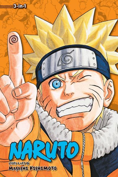 Naruto 3-in-1 Edition Volume 08