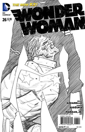 Wonder Woman (The New 52) #26 Black & White Variant