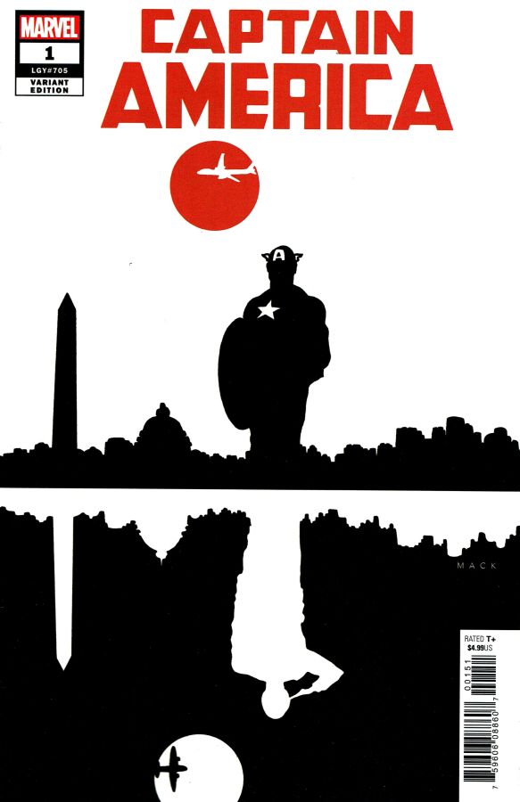 Captain America (2018) #01 David Mack Variant