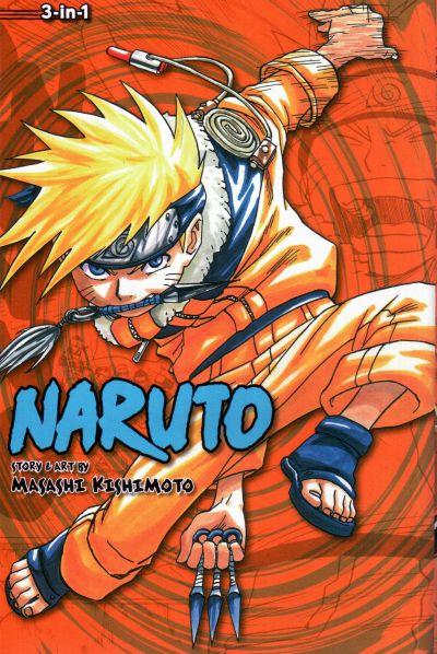 Naruto 3-in-1 Edition Volume 02