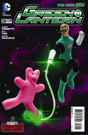 Green Lantern (The New 52) #29 Robot Chicken Variant