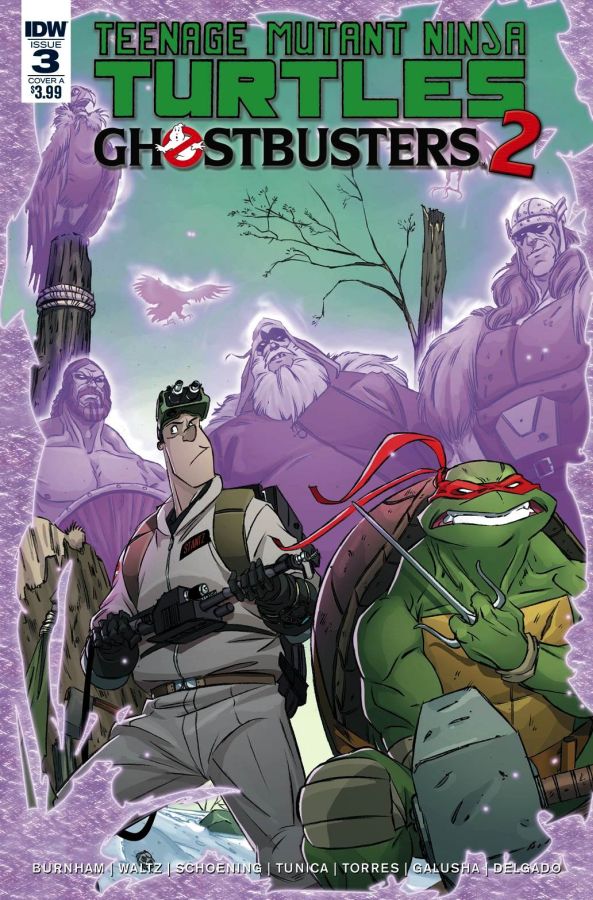 Teenage Mutant Ninja Turtles Ghostbusters 2 #3 DS Cover