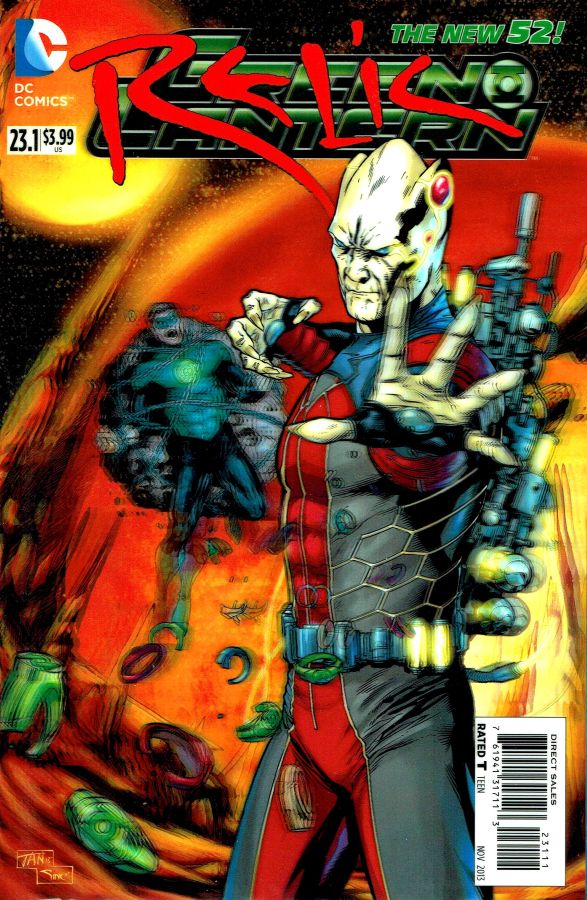 Green Lantern (The New 52) #23.1: Relic 3D Cover