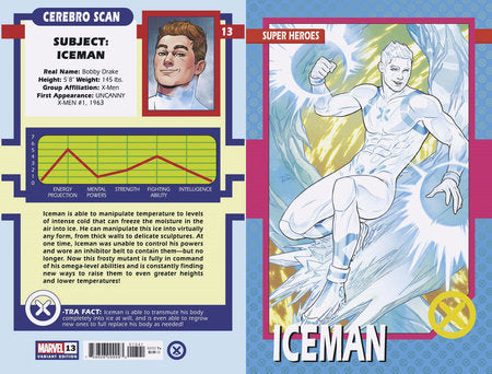 X-Men (2021) #13 Russell Dauterman Trading Card Cover