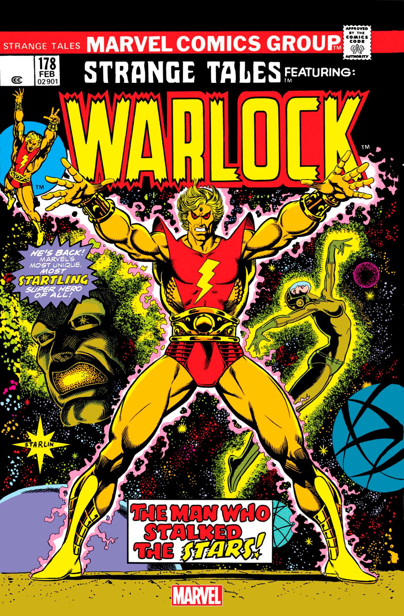 Adam Warlock: Strange Tales 178 Facsimile Edition