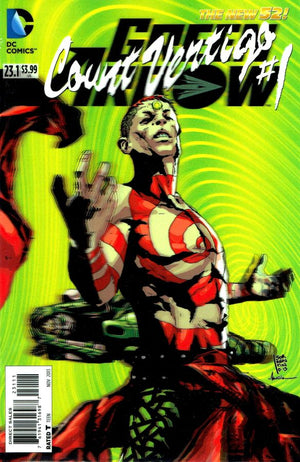 Green Arrow (The New 52) #23.1: Count Vertigo 3D Cover