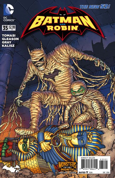 Batman and Robin (The New 52) #35 Monsters of the Month Variant