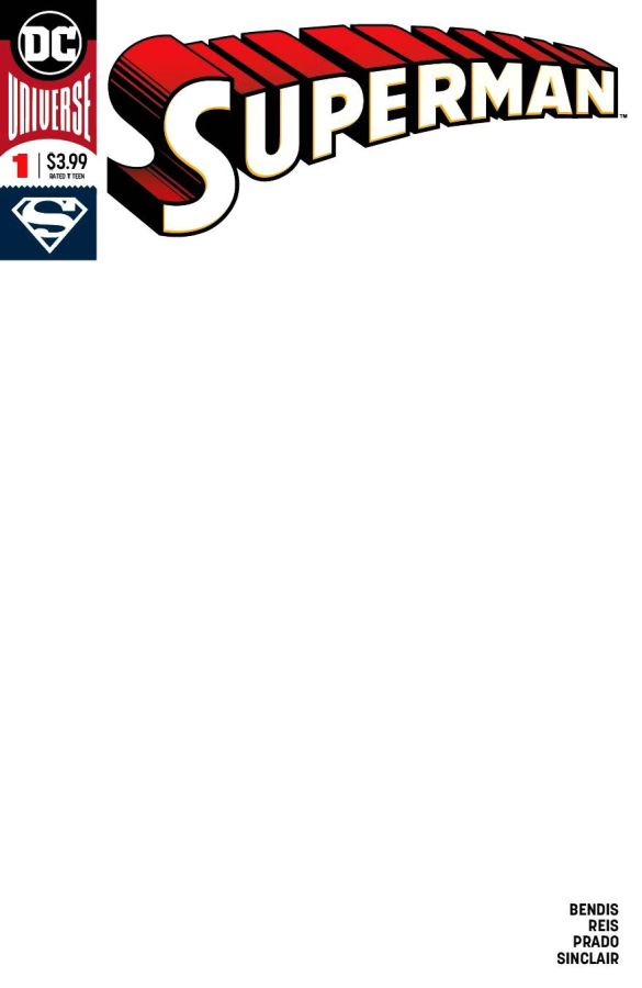 Superman (2018) #01 Blank Cover