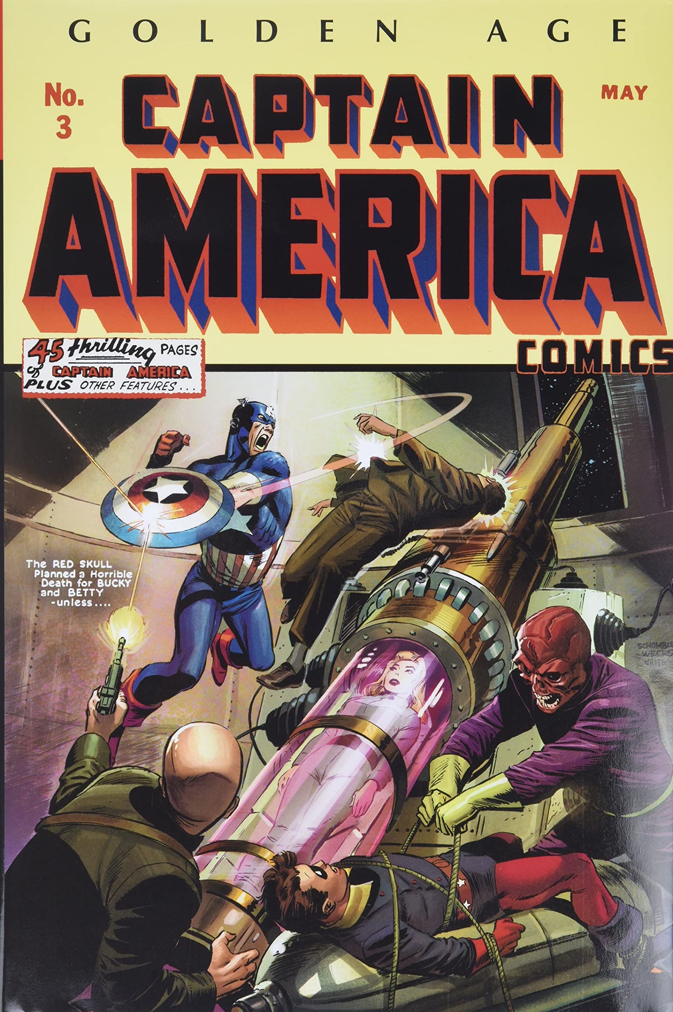 Golden Age Captain America Omnibus Volume 1 HC