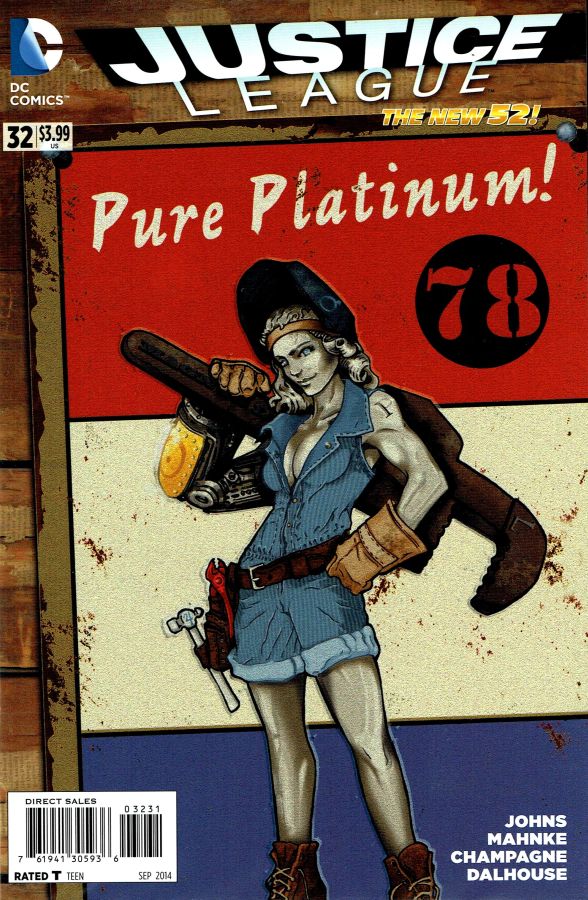Justice League (The New 52) #32 DC Bombshells Variant