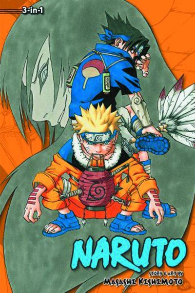 Naruto 3-in-1 Edition Volume 03