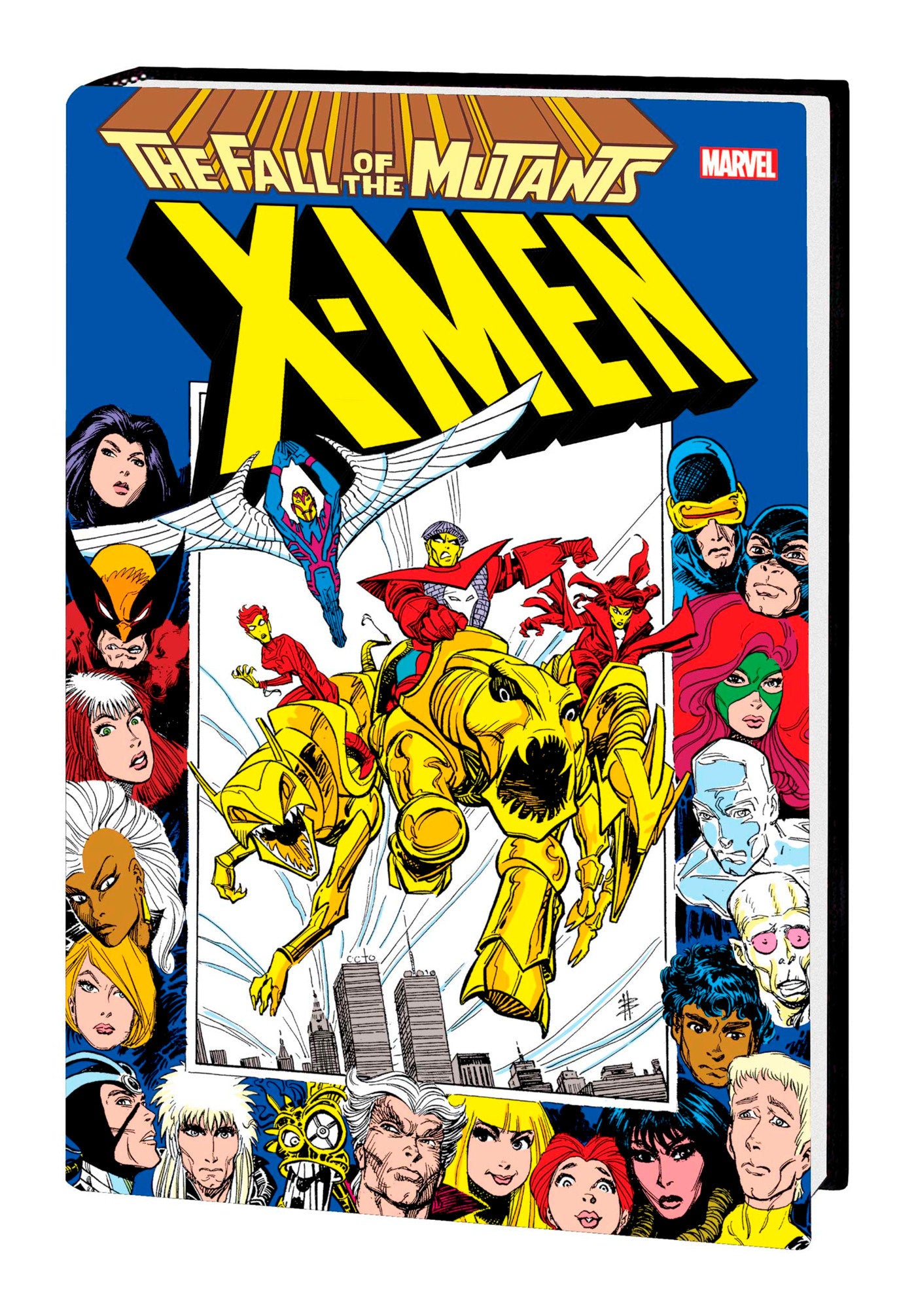X-Men: Fall Of The Mutants Omnibus Hc Blevins Direct Market Cover