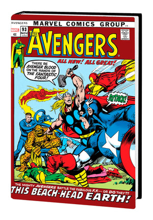 Avengers Omnibus Volume 4 Direct Market Cover