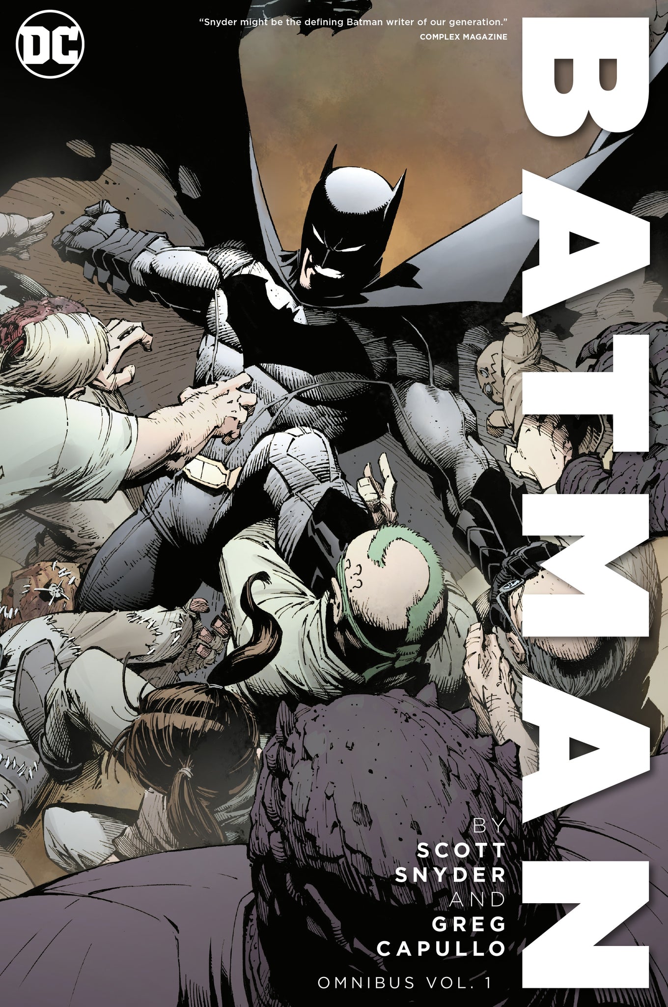 Batman (2011) by Scott Snyder and Greg Capullo Omnibus Volume 1 HC