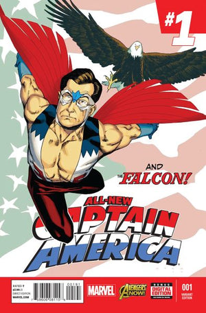 All-New Captain America (2014) #01 Steven Colbert Cover
