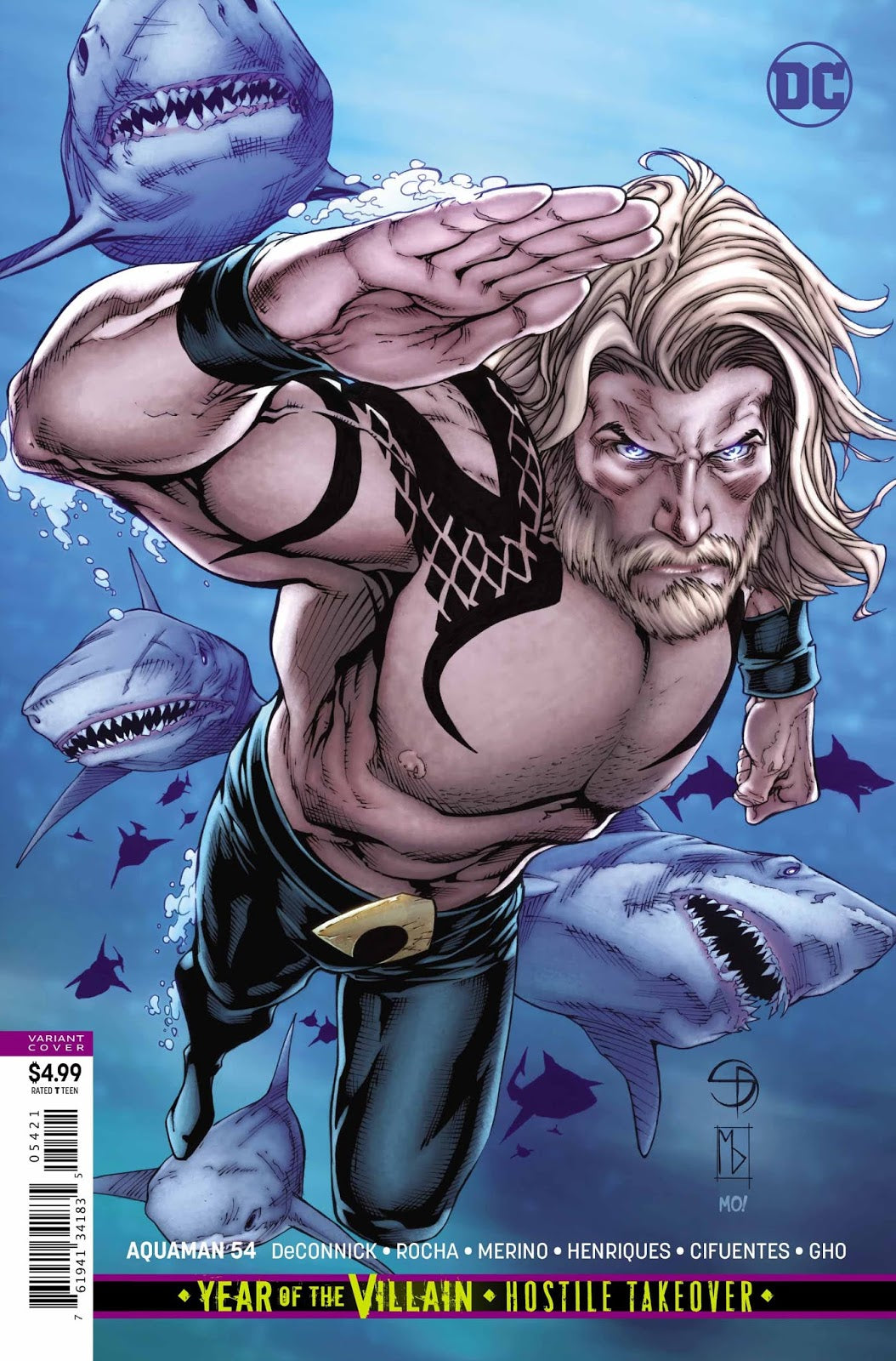 Aquaman #54 Michelle Delecki Card Stock Cover