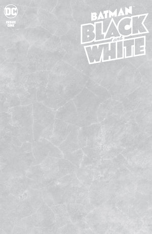 Batman: Black and White (2020) #1 (of 6) Blank Cover