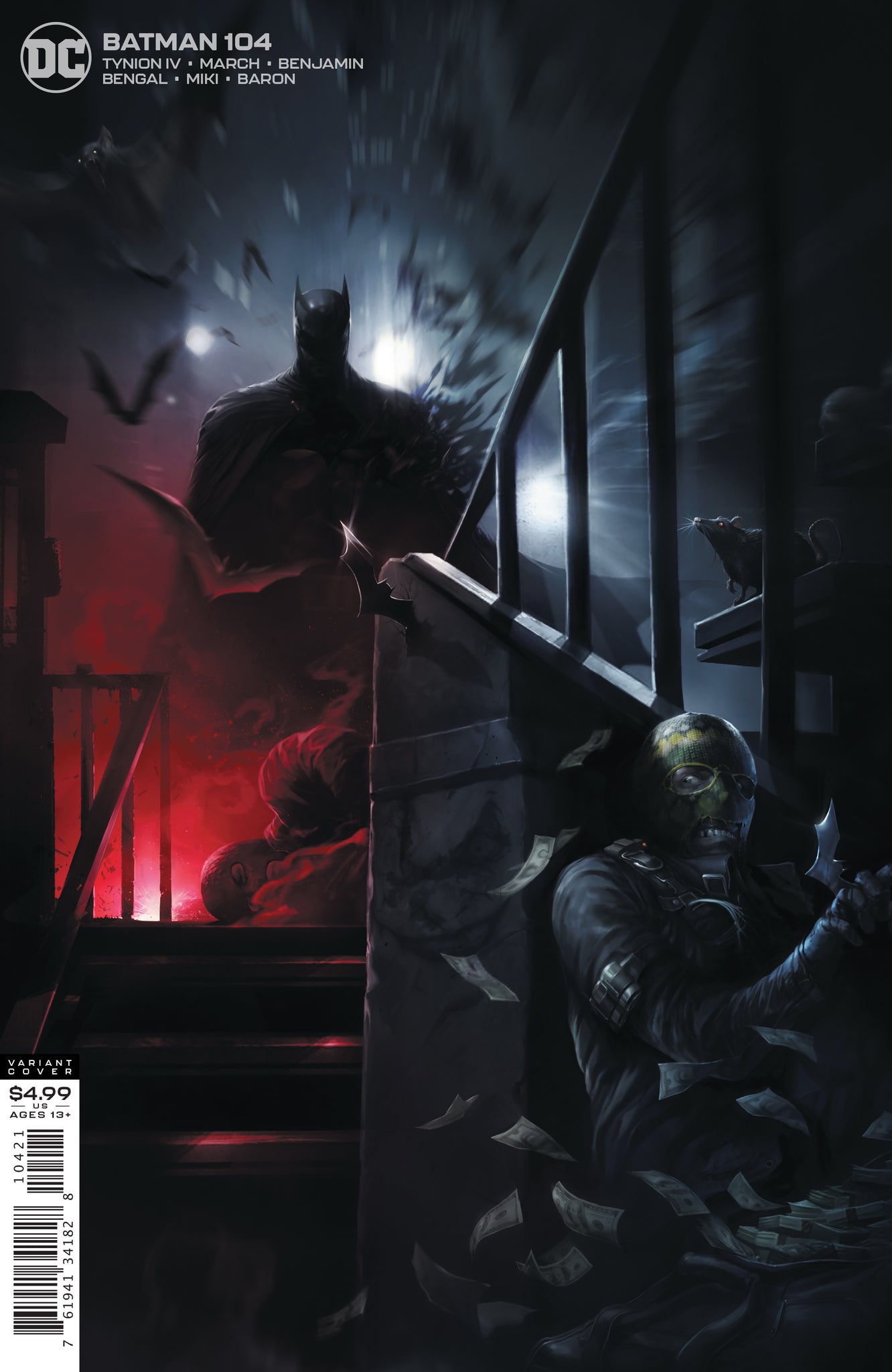 Batman #104 Francesco Mattina Card Stock Cover