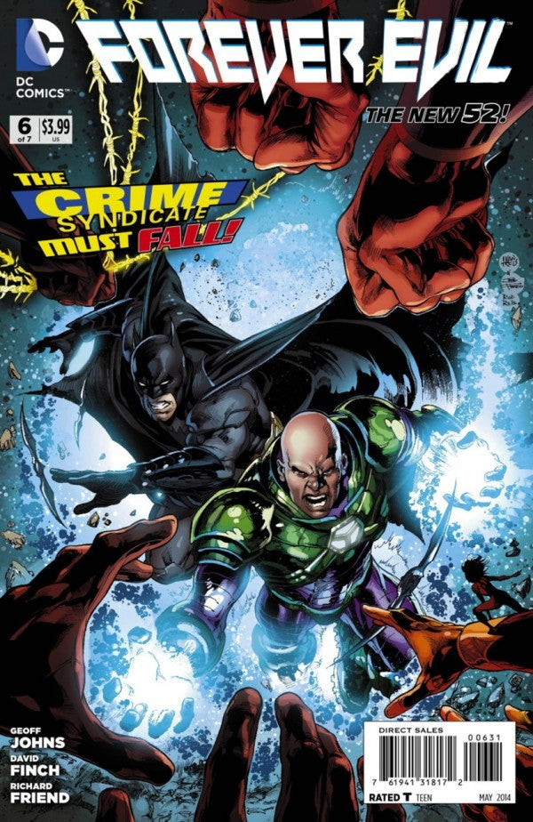 Forever Evil #6 (of 7) Ivan Reis Batman & Lex Luthor Variant