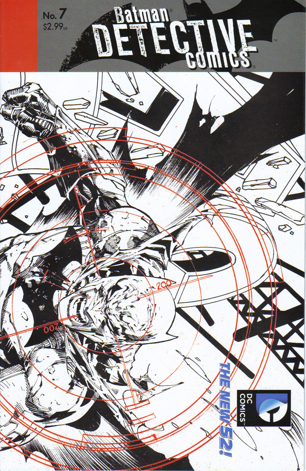Detective Comics (The New 52) #07 Black & White Variant