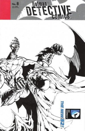 Detective Comics (The New 52) #08 Black & White Variant