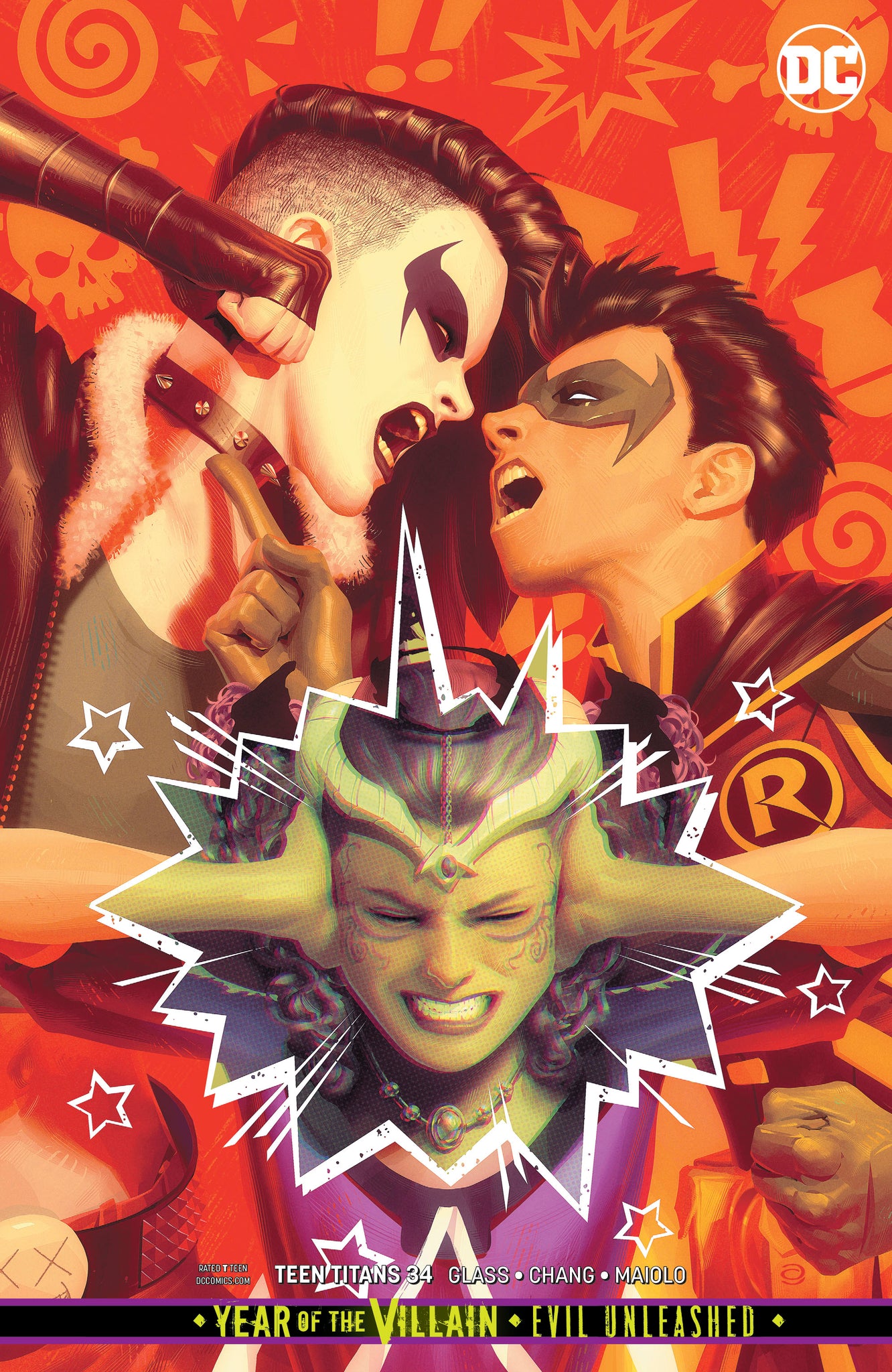 Teen Titans #34 Alex Garner Virgin Cover