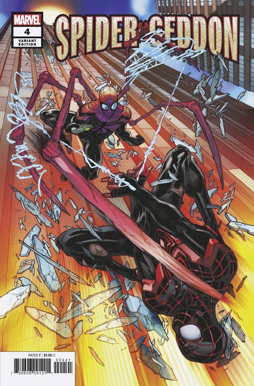 Spider-Geddon (2018) #4 (of 5) Javi Garron Variant