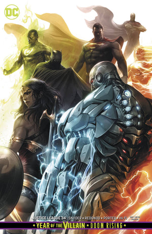 Justice League (2018) #34 Francesco Mattina Card Stock Cover