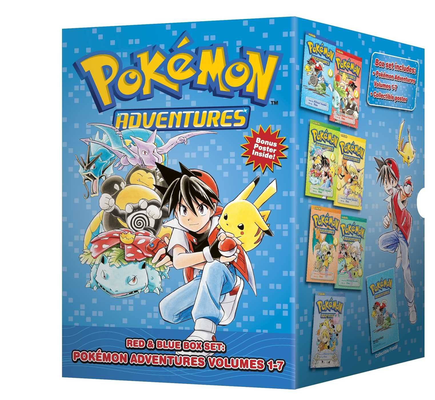 Pokemon Adventures Box Set Volume 1: Red & Blue