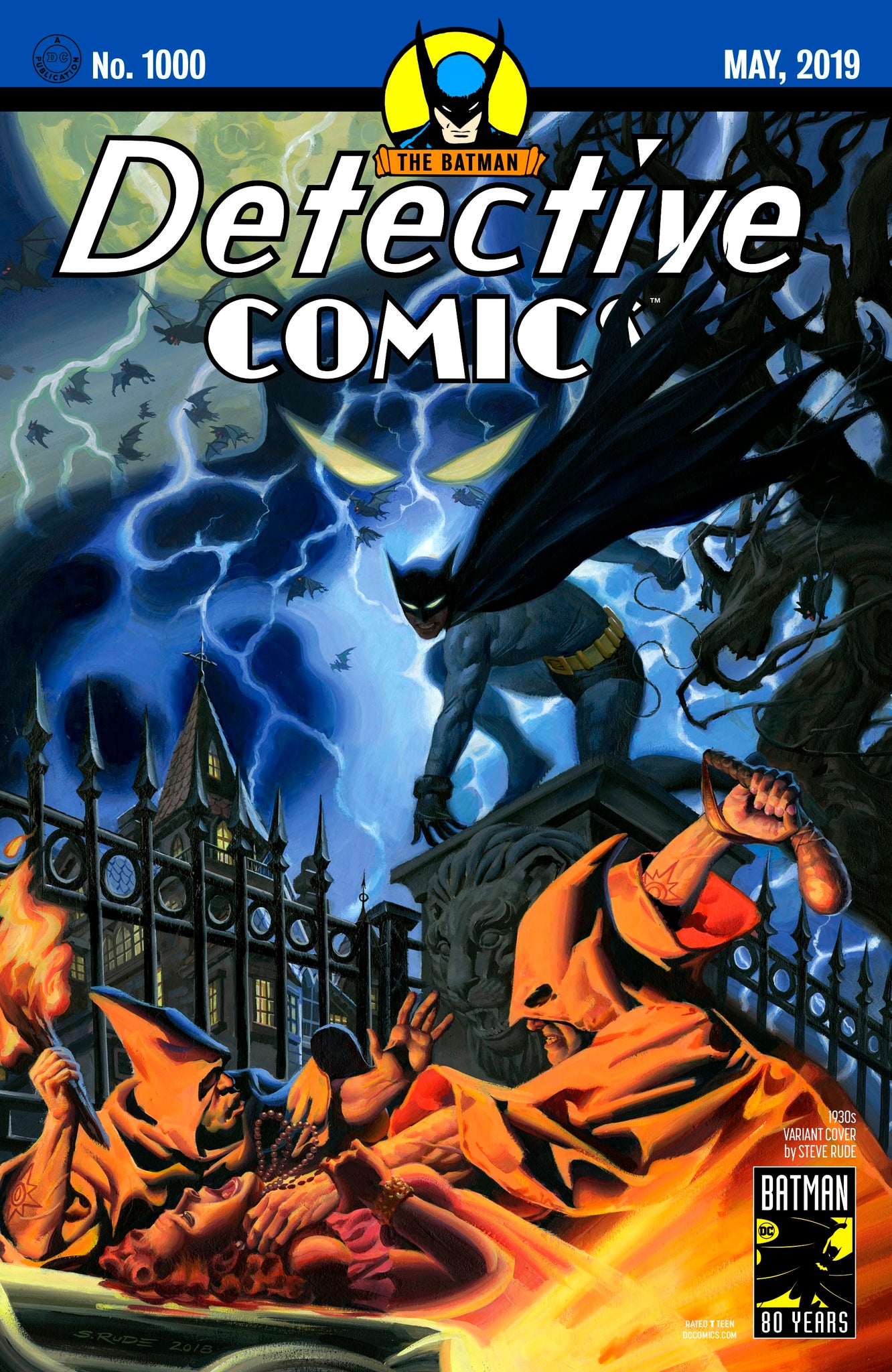 Detective Comics #1000 1930s Cover