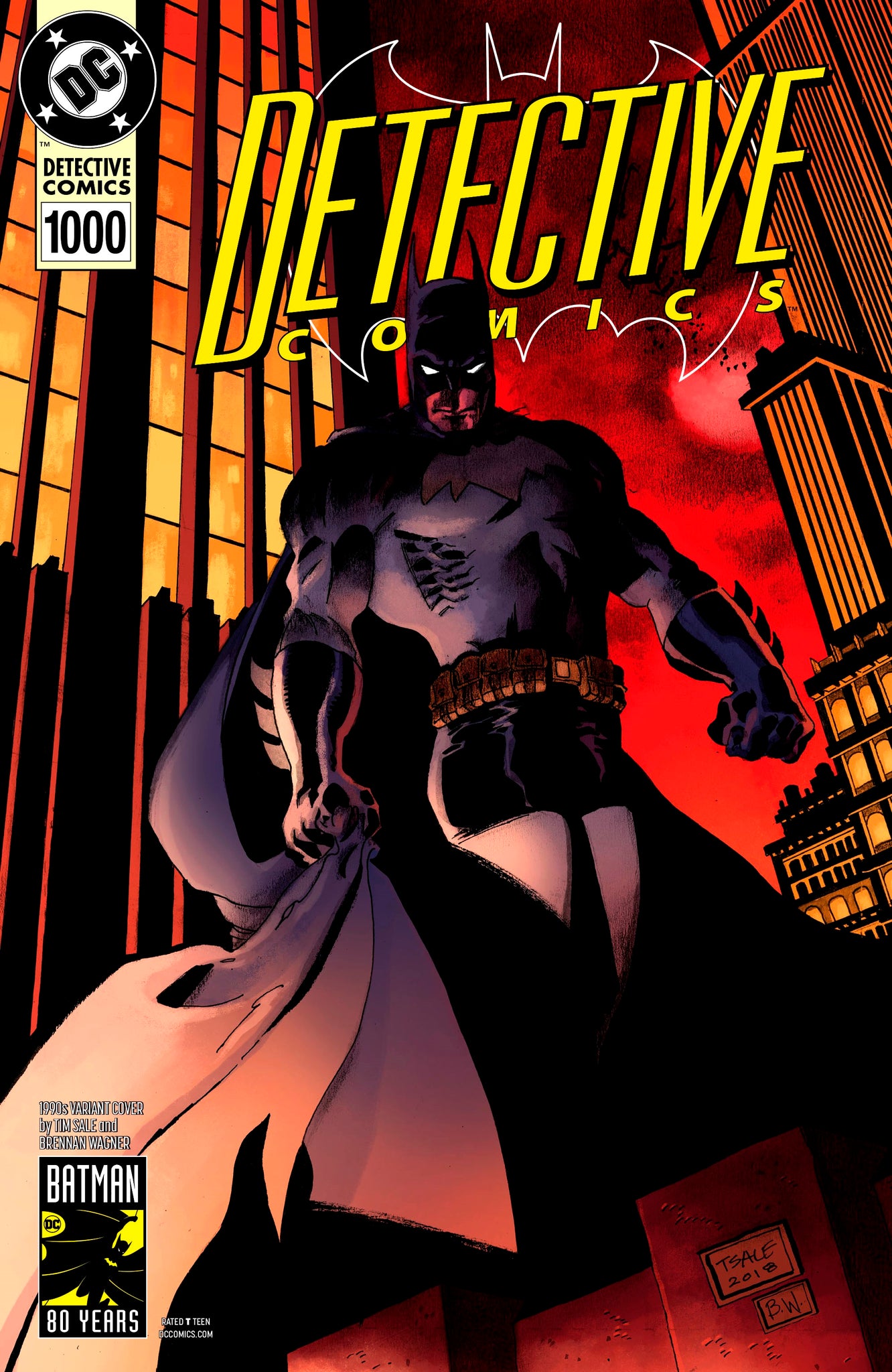 Detective Comics #1000 1990s Cover