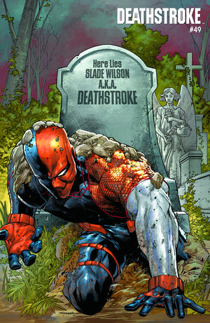 Deathstroke #49 Acetate Cover