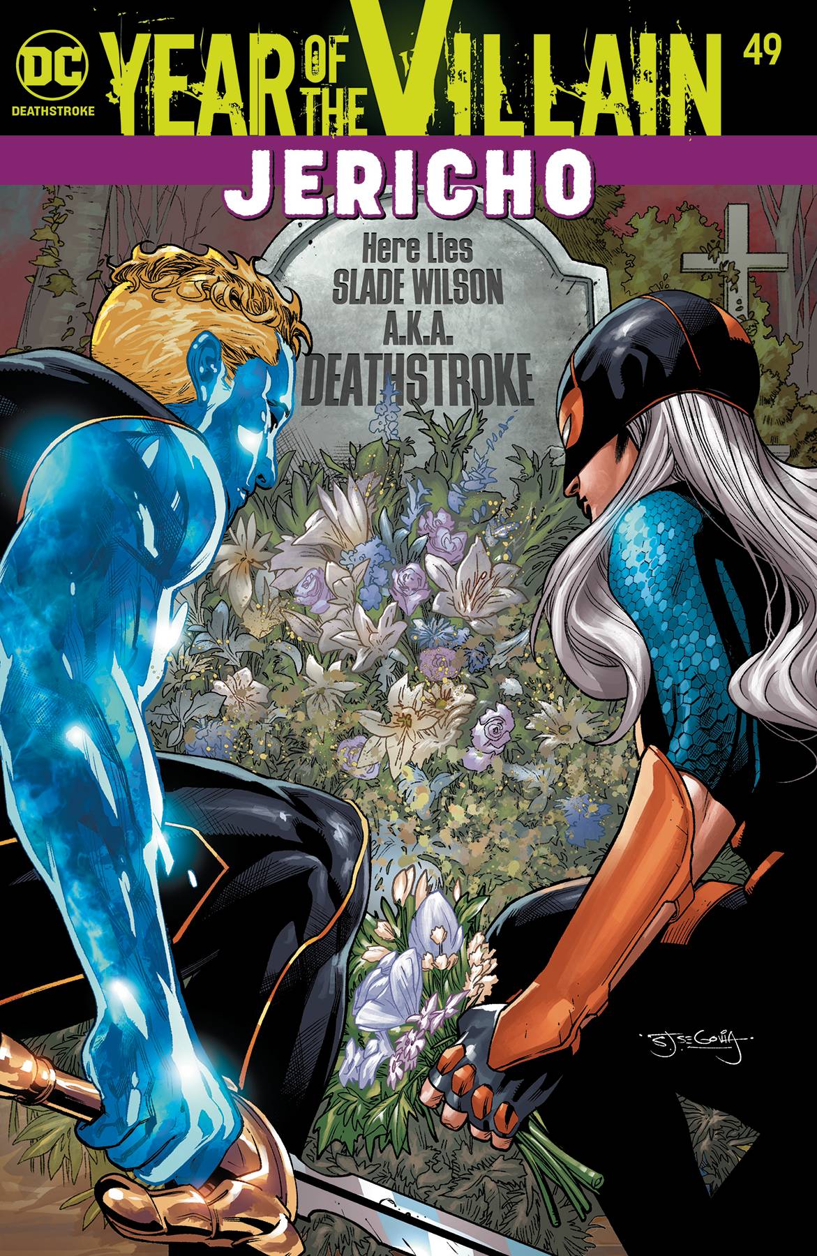 Deathstroke #49 Acetate Cover