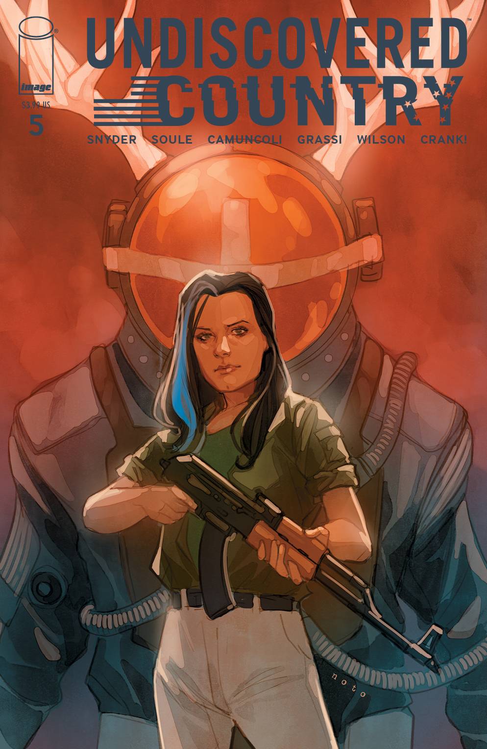 Undiscovered Country (2019) #05 Phil Noto Cover